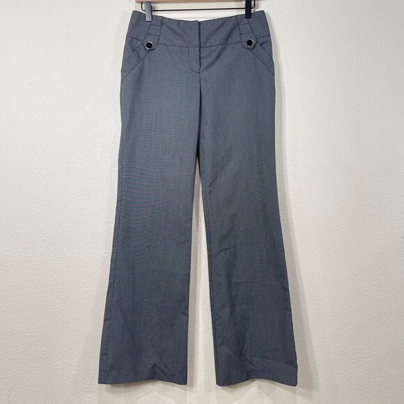 American Vintage Pants - Vintage 90s Y2k Low Rise Flare Trouser Pant Office Siren Corpcore Officecore S